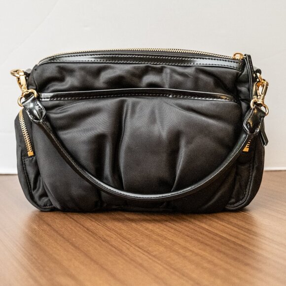 MZ Wallace Small Chelsea Crossbody- Black with Gold Hardware New Never Used - Picture 3 of 16